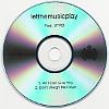 CD Backside Whitelabel CDR Promo