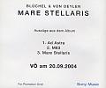 Back Sleeve 3-Track Promo - Mare Stellaris