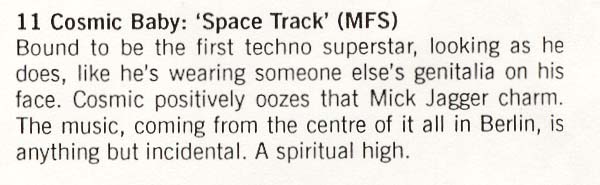 Sleeve note TEEX LP 1 WhiteLabel