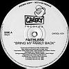 Record Label CHECK DJ1001 A